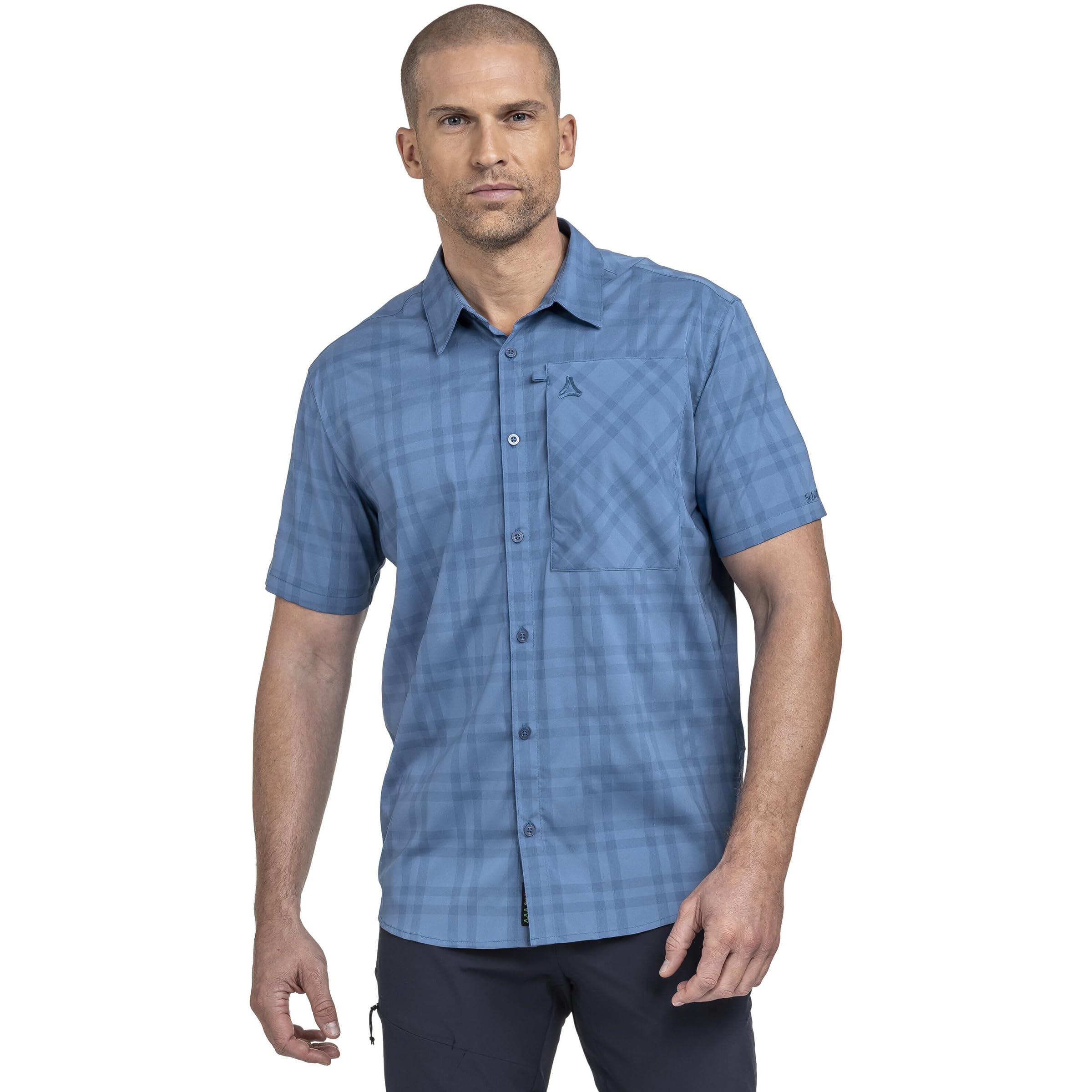 Schöffel Shirt Style Frolya Men Cornflower Blue