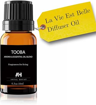 Hotel Diffuser Oil Tooba 10mL - La Vie Est Belle Diffuser Oil - Notes of Berry, Patchouli, Violet - Diffuser Oils Aromatherapy - Home Luxury Scents Refill - Essential Oils for Diffusers for Home