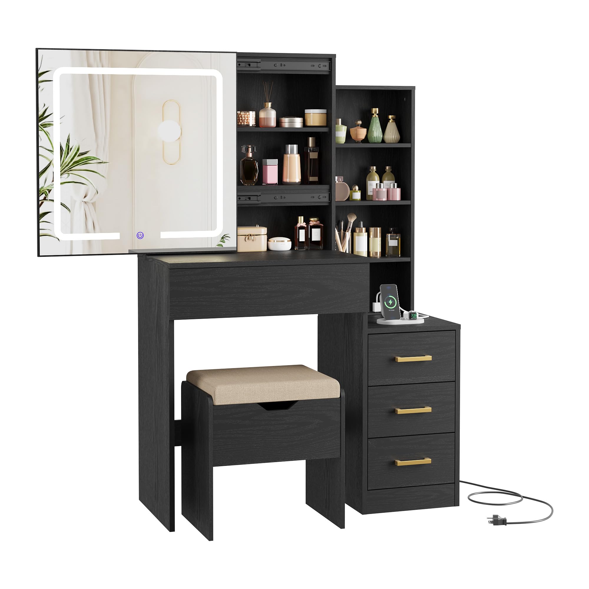 Photo 1 of ***PARTIAL SET - PRICE ADJUSTED***
GarveeHome Makeup Vanity Desk