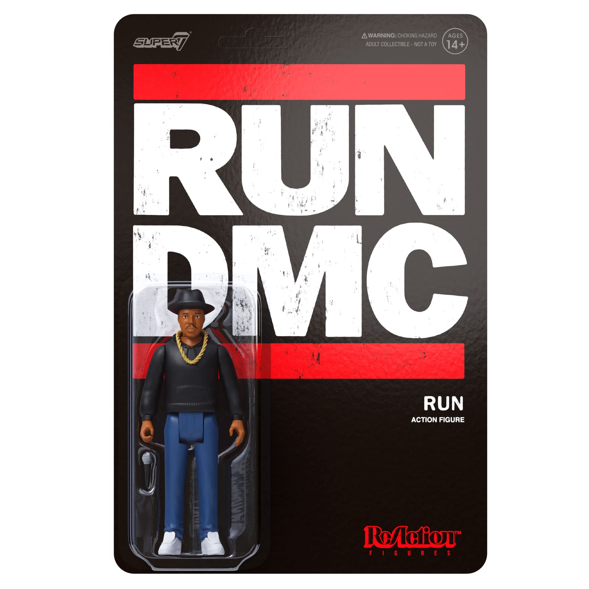 Amazon.com: Super7 Run DMC Joseph Run Simmons 3.75 in Reaction