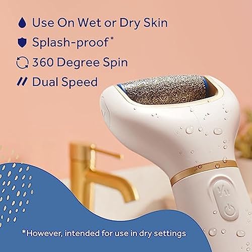 Miniatura 2 de Amopé - Kit de pedicura para spa, paquete de cuidado personal y relajación, contiene lima de pie eléctrica Pedi Perfect para eliminar callos y 2