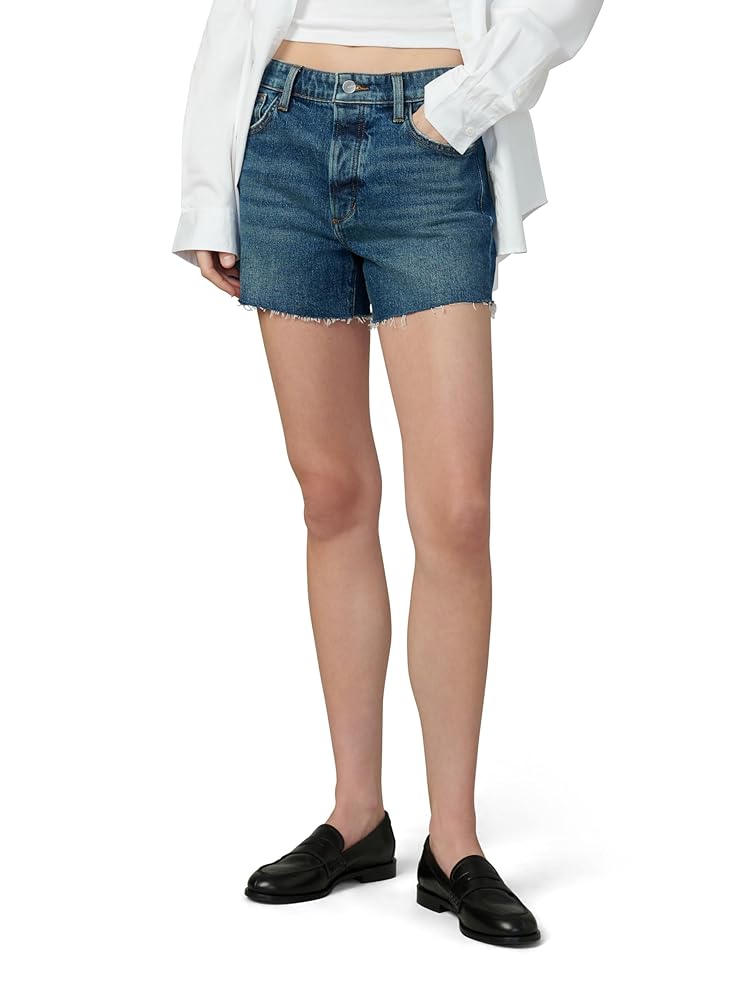 Joe's Jeans Women's The Jessie Relaxed Short W Fray Hem, Bad