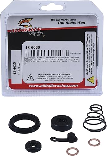 Miniatura 4 de All Balls Racing Kit de cilindro esclavo de embrague 18-6030 compatible conrepuesto para Honda GL1500 1988-1990, GL1500A 1991-2000, GL1500C