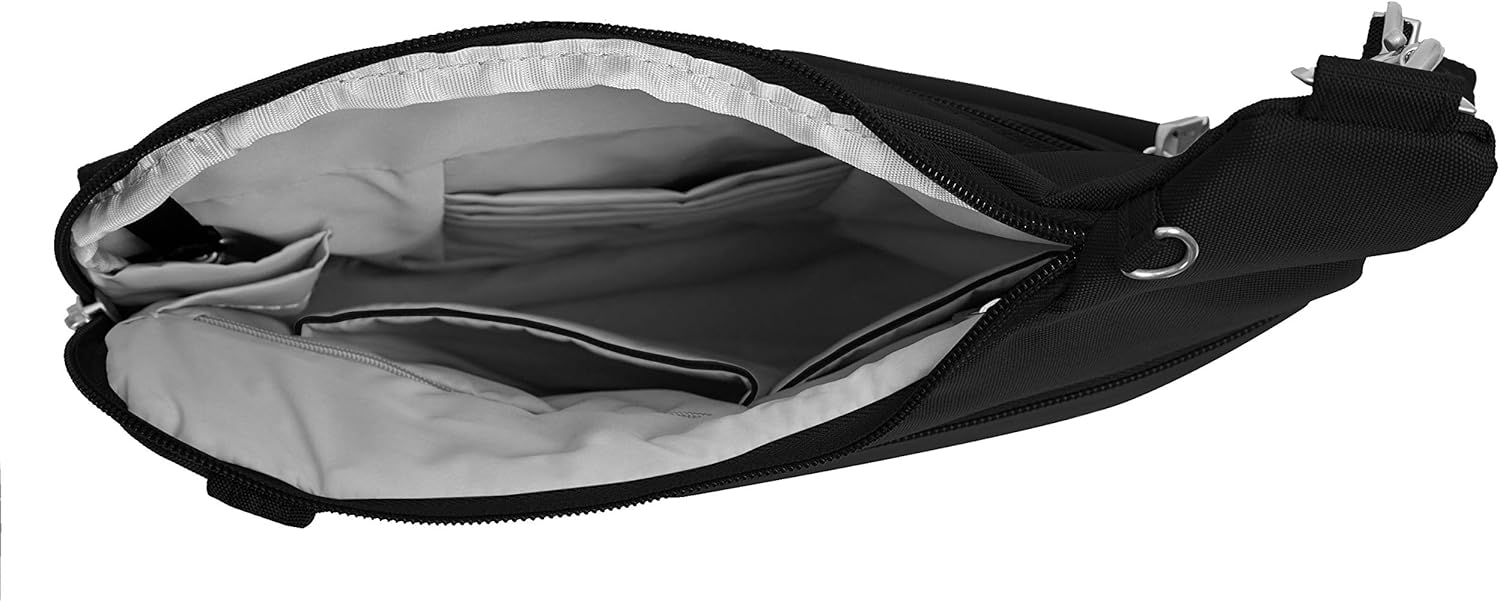 Travelon Anti-Theft Cross-Body Bag, Black, One Size : Clothing, Shoes & Jewelry
