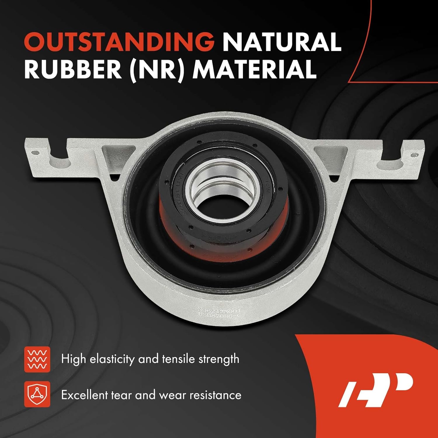 A-Premium Front Drive Shaft Center Support Bearing Compatible with Cadillac SRX 2010-2016, AWD, Driveshaft Carrier Bearing