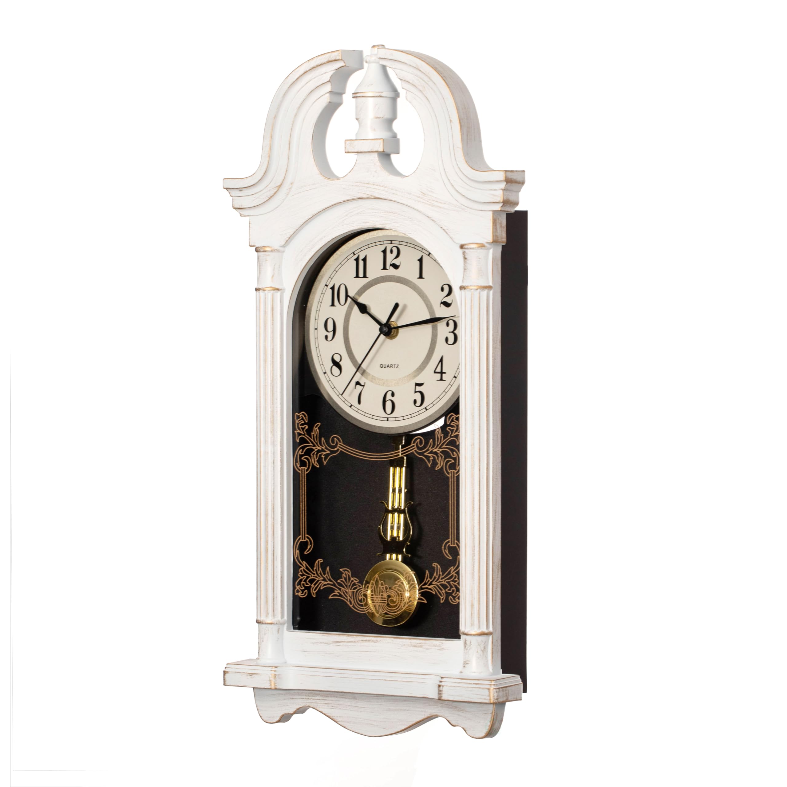 Amazon.com: Clockswise Vintage Grandfather-Style Wall Clock with