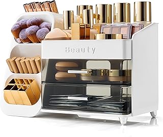 Organizador de maquillaje para tocador con so...