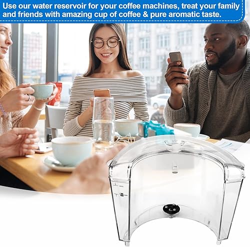 Miniatura 7 de Reemplazo del depósito de agua para la cafetera Keurigg 2.0 K200 K250, piezas de repuesto para tanque de agua de 40 onzas que reemplazan el tanque