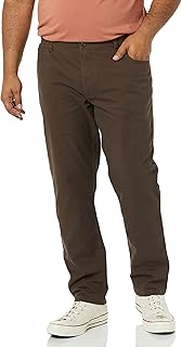 Amazon Brand - Goodthreads Men's Skinny-Fit 5-Pocket Chino, Brown 28W x 28L