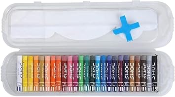Doms Oil Pastels 25 Shades Pack of 1, Multicolour AM3176