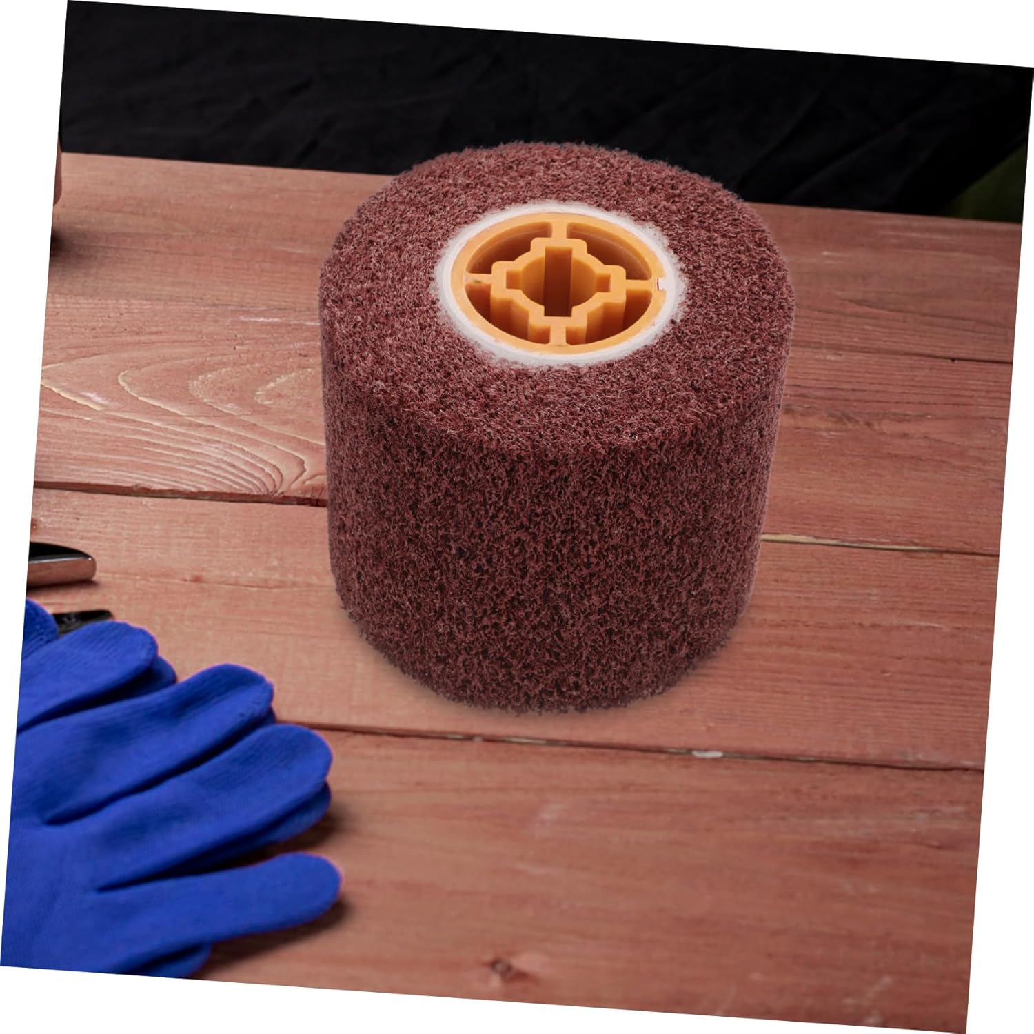 PRETYZOOM 2pcs Metal Grinding Wheel Stainless Steel Drawing Wheel for Pottery Tool Surface Polishing