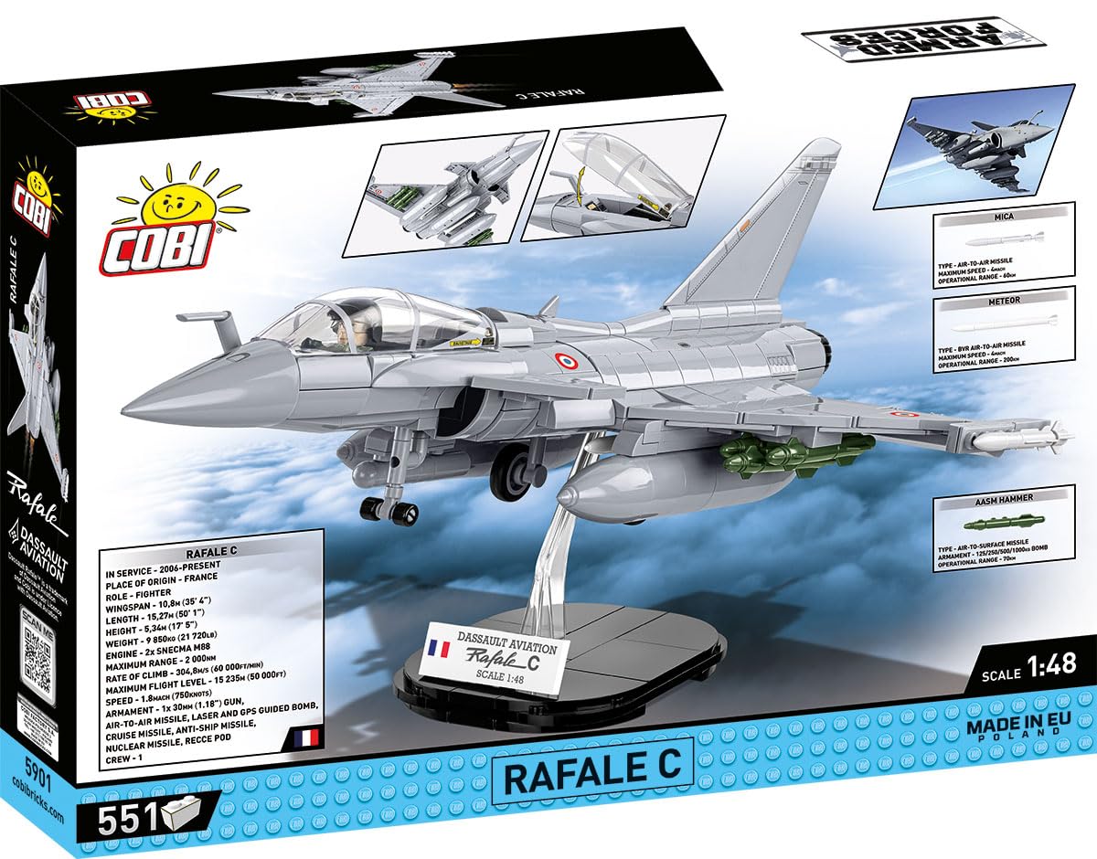 COBI RAFALE C, 12.2 inches x 10 inches x 4.8 inches, Grau