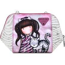 Santoro Gorjuss Shoulder Bag - Ruby Wild - Gift for Teen Girls, Gift for Girls, Cute Character Bag, Everyday Crossbody Purse, Animal Print Shoulder Purse