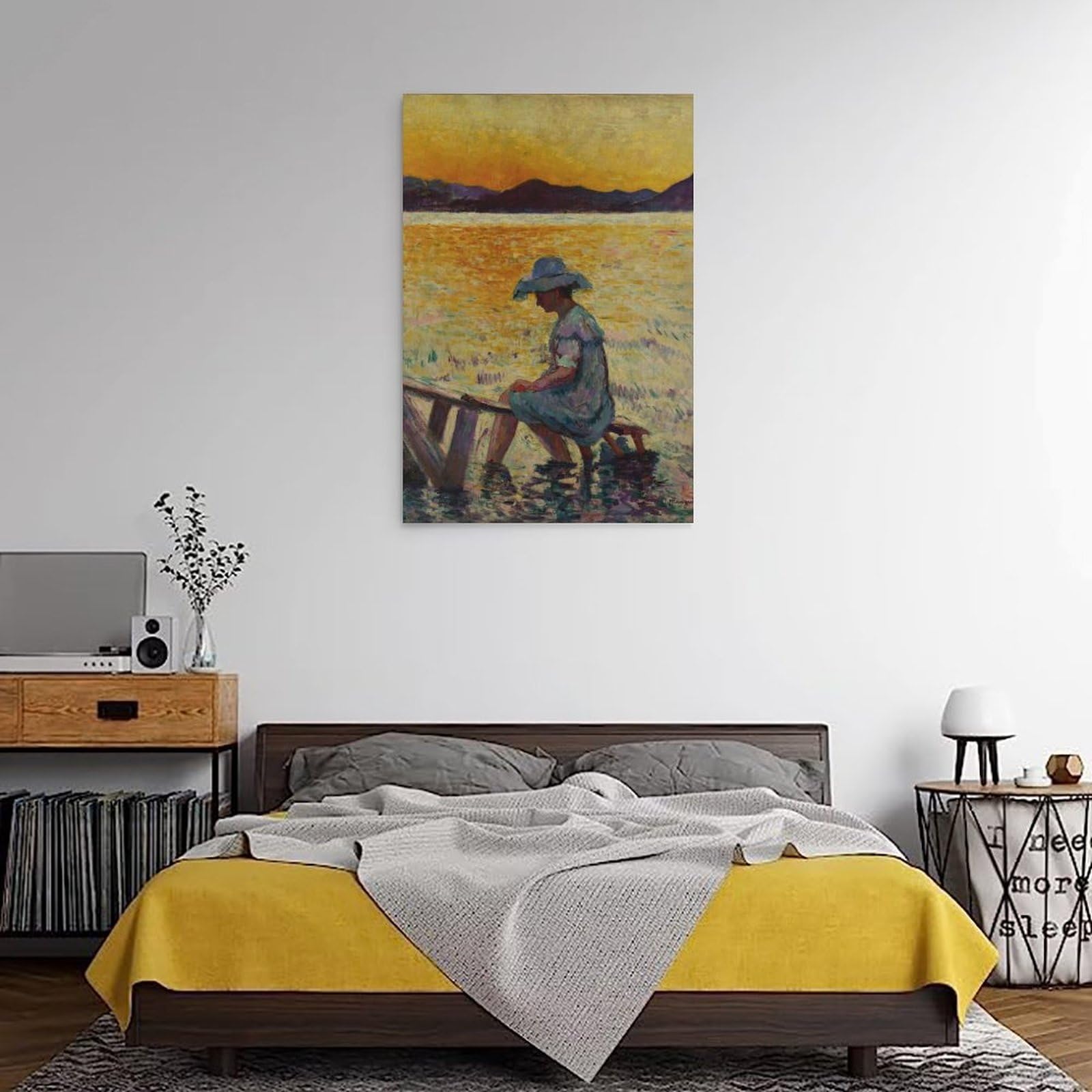 generisch Saint-Tropez, Sunset by Henri ManguinModernas Impresiones en lienzo, Cuadros Decorativos Para Habitación de Niños o Niñas, Cuadros de Pared Para Sala De Estar Y Pinturas Con Motivos