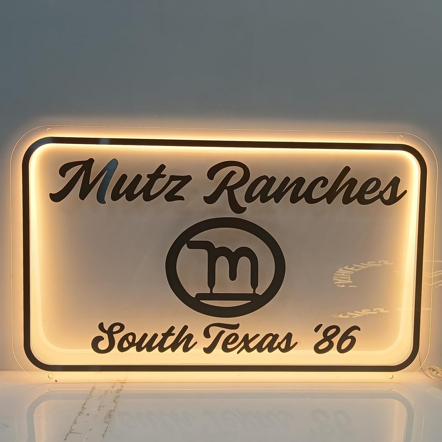 Custom Business Logo Neon Sign, Rectangle & Square Acrylic Custom LED Sign with Metal, Backlit Illuminated LED Logo Signs Personalized for Wall Decor, Coffee Shop, Bar, Barbershop, Bedroom, Beauty Salon, Hair Salon, Indoor & Outdoor Installation (Rectangle & Square) - Image 8