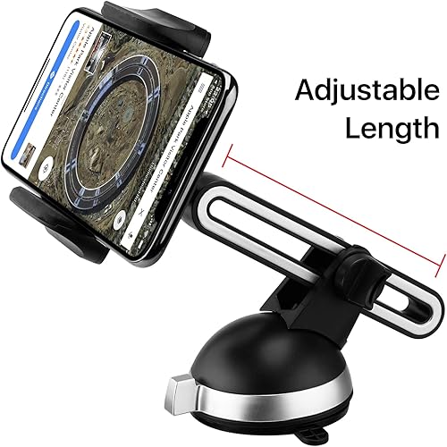 Miniatura 2 de LAX Gadgets Soporte de teléfono para automóvil, soporte de teléfono celular para automóvil, soporte de teléfono para automóvil, soporte de teléfono