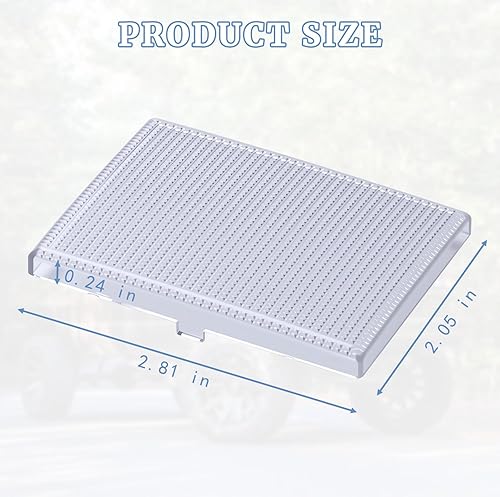 Miniatura 2 de Cubierta de lámpara de lectura central de cúpula interior, lente transparente para Chevrolet K1500 K2500 K2500 K3500 C1500 C2500 C2500 C3500 C3500HD