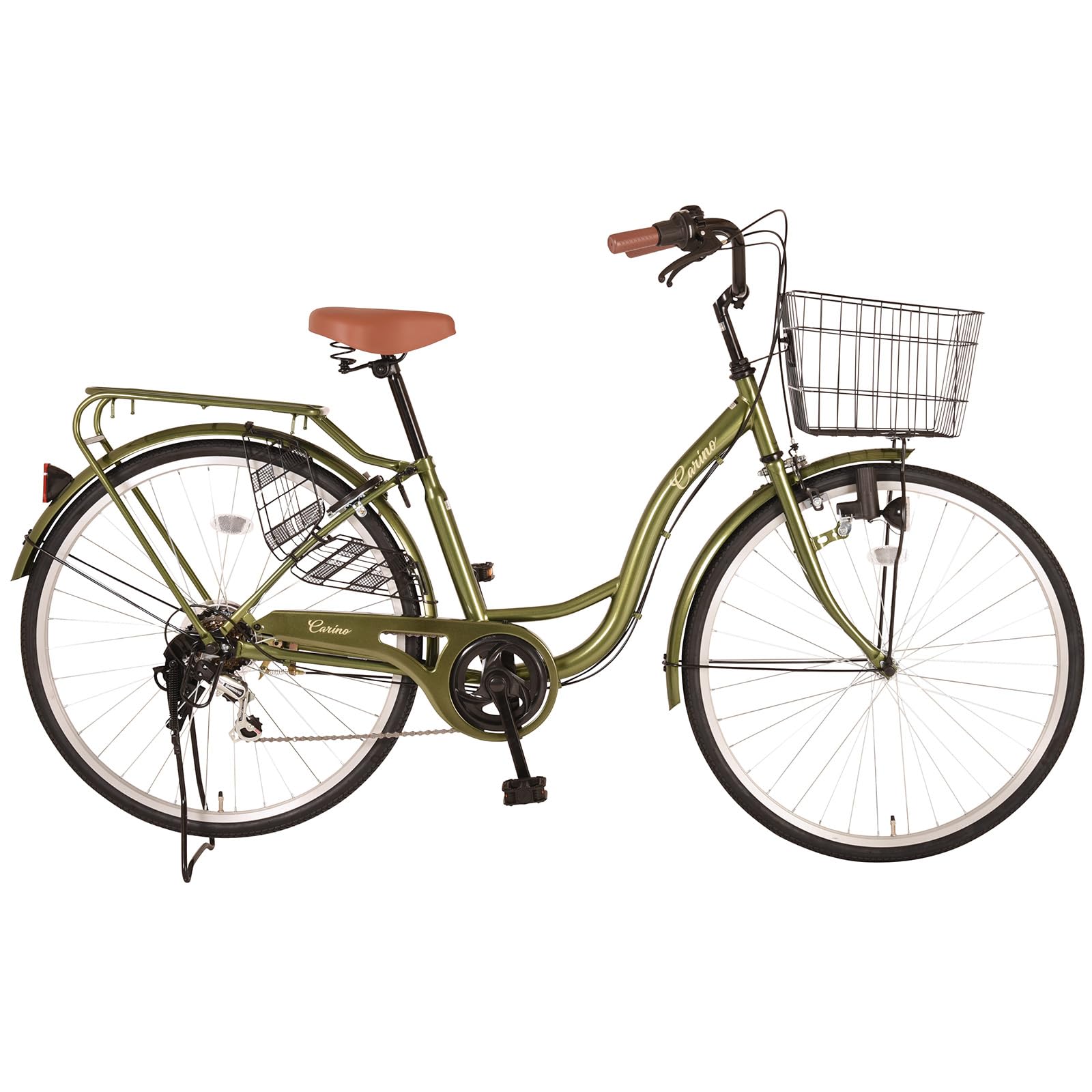 Amazon | 【完成車】 Carino 自転車 シティサイクル 26インチ 