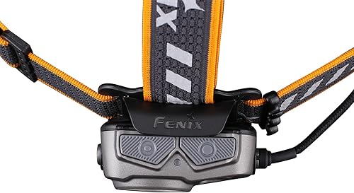 Miniatura 3 de Fenix HP25R v2.0 - Paquete de faros delanteros recargables USB-C con batería de respaldo, foco de 1600 lúmenes, reflector de 400 lúmenes y luz roja