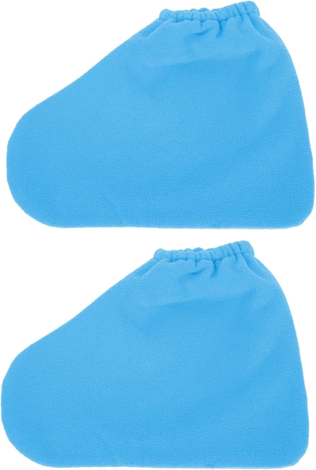 FOMIYES 4pairs Comfortable Wax Therapy Foot Covers Warmer Foot Wraps for Beauty Care Elastic Band Design for Improved Circulation and Absorption for Home
