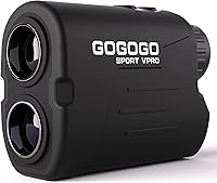 Gogogo Sport Vpro GS03 Golf Hunting Rangefinder: 1000Y Range, 6X Clear View, Slope, Flag-Lock Vibration, Lightweight 2025 Upgrade