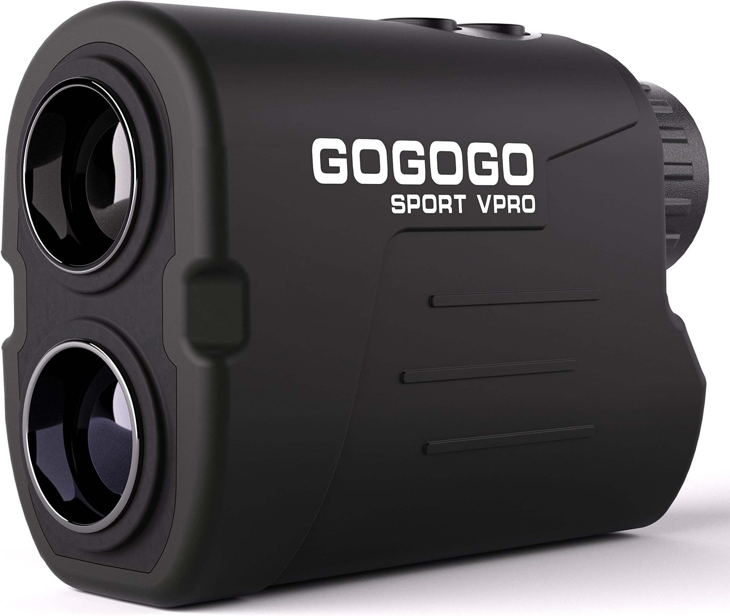 - Gogogo Sport Vpro GS03 Laser Golf/Hunting Rangefinder, 1000/1200 Yards Laser Range Finder with 6X Magnification Ultra-Clear View, Lightweight, Slope, Pin-Seeker & Flag-Lock & Vibration
