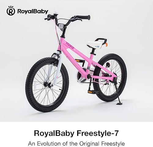 Miniatura 5 de RoyalBaby Kids Bike EZ Balance to Pedal Dual Handbrake Toddlers Boys Girls Bicycle 12-20 Inch for Age 3-10 Years