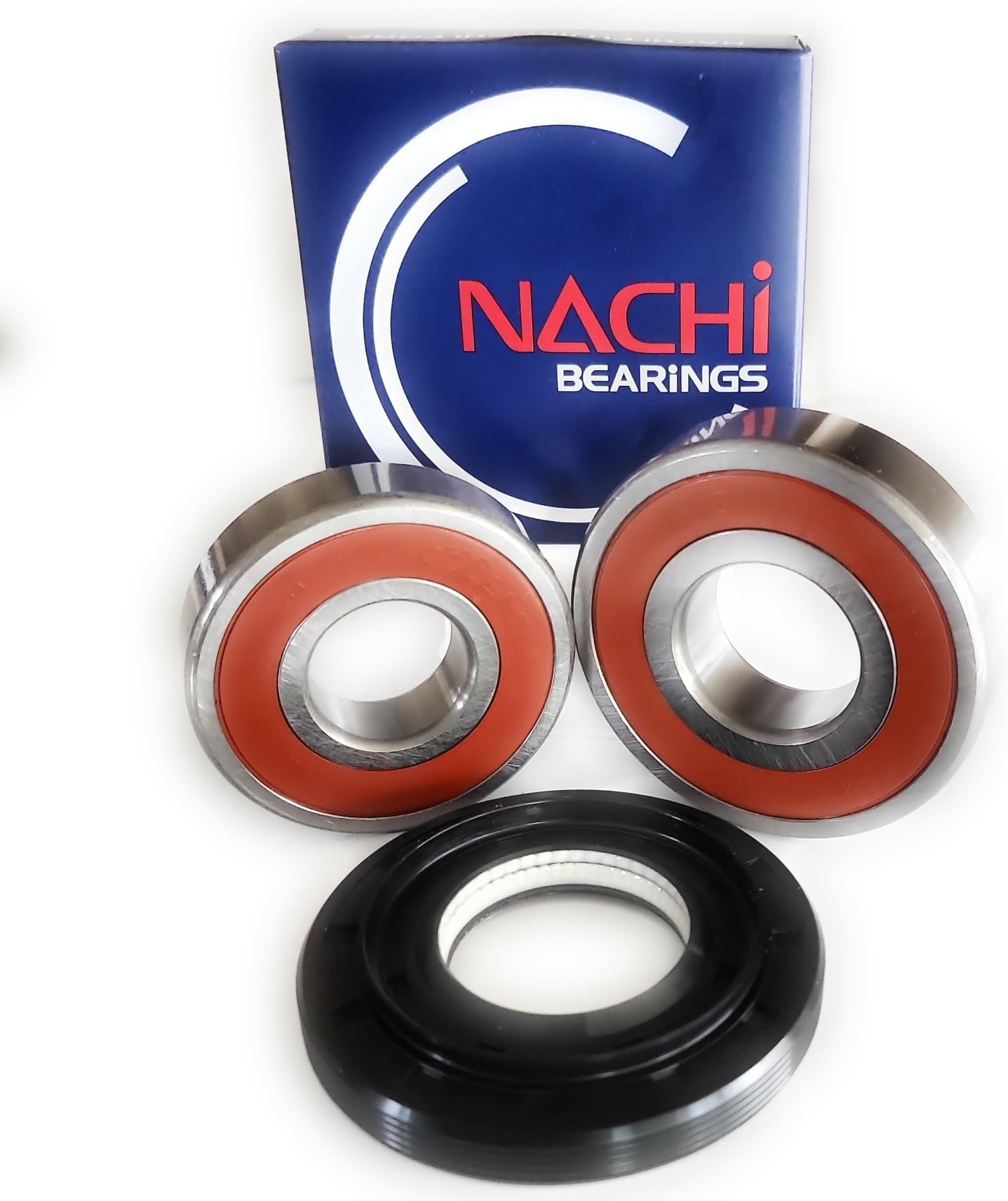 Front Load Washer Tub Bearings and Seal Kit Compatible for