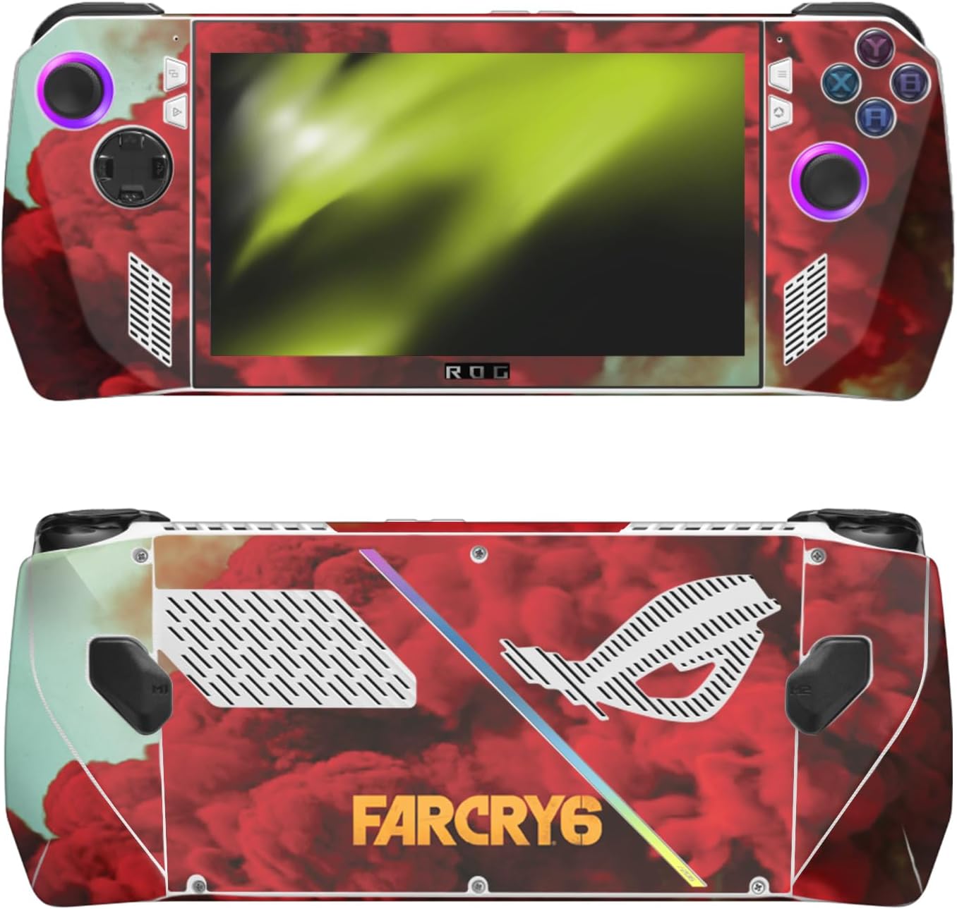 Head Case Designs Officially Licensed Far Cry 6 Graphics Male Dani Vinyl Sticker Skin Decal Cover Compatible with Asus ROG Ally
