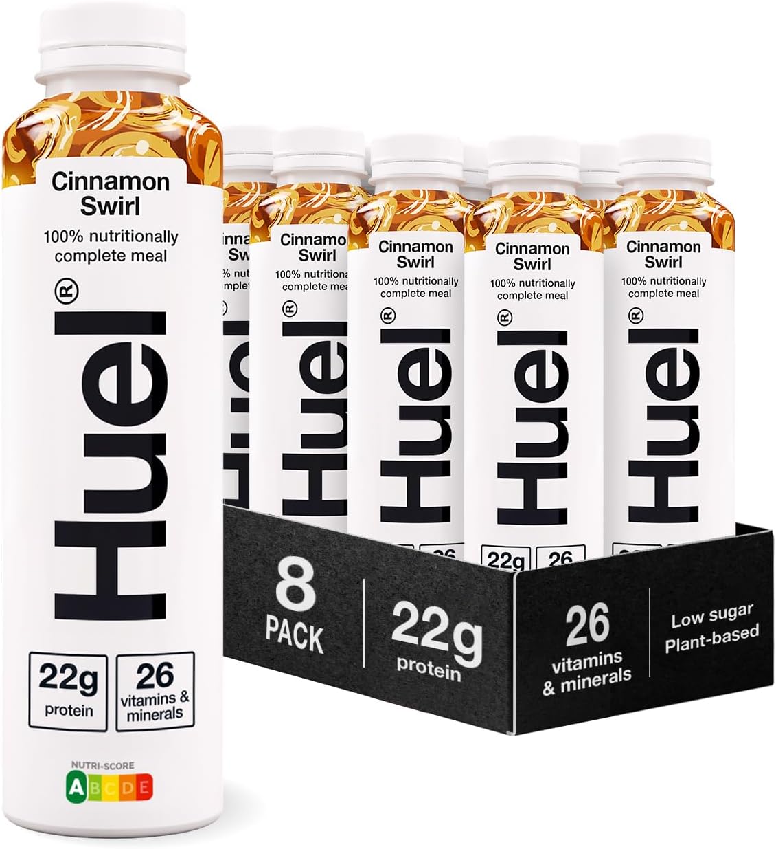 HuelReady to Drink Complete Meal Cinnamon Swirl 8x500ml