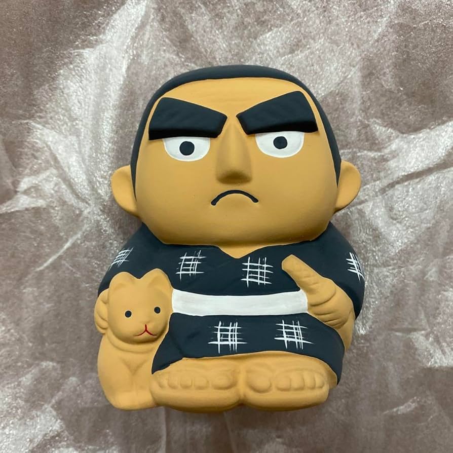 相互信用金庫西郷隆盛明治百年記念ソフビ貯金箱ノベルティ