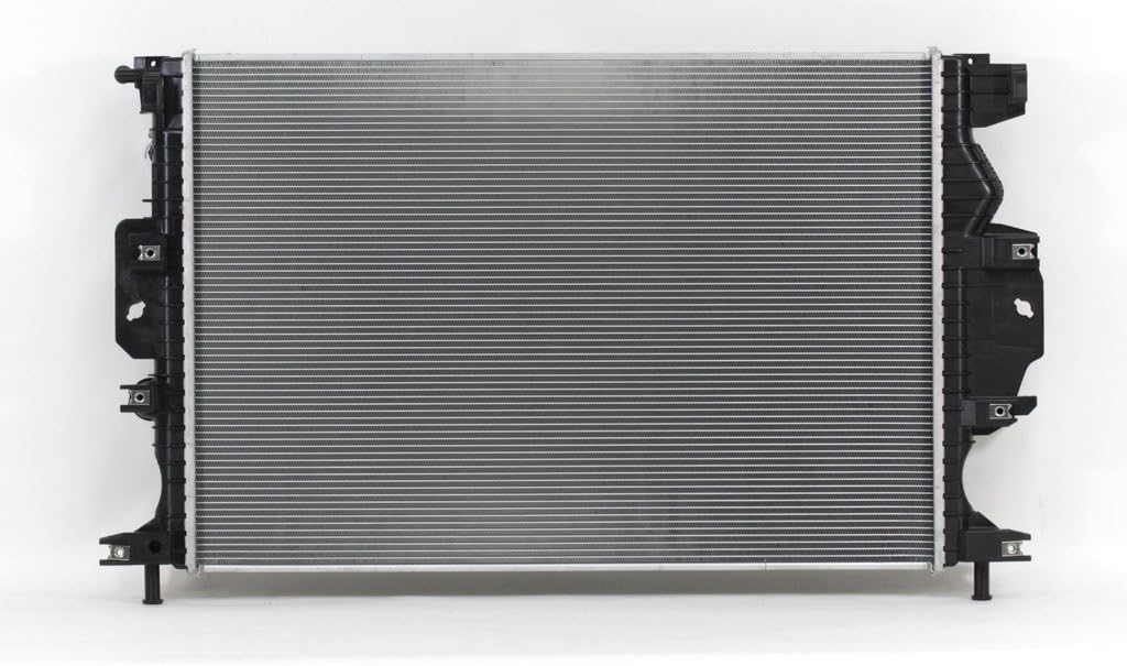 Radiator - Pacific Best Inc. Compatible/Replacement for 13322 13-16 Ford Fusion 1.6L Turbo, 17-17 Fusion 2.5L - Plastic Tank Aluminum Core