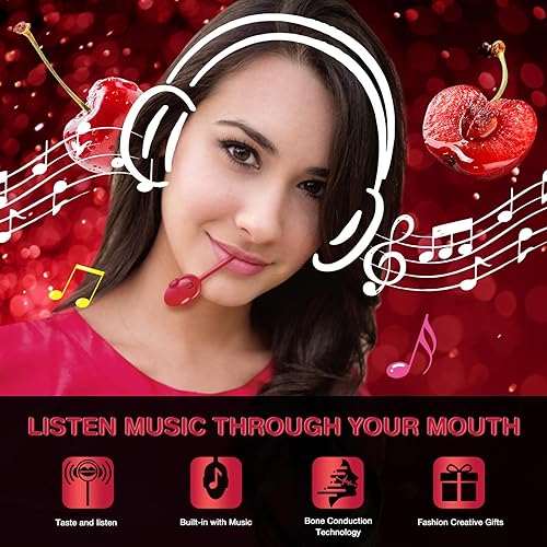 Miniatura 2 de Amos Paleta de caramelo con diseño de música, sin azúcar, regalo único de San Valentín, sabor a cereza envuelto individualmente (paquete de 1)