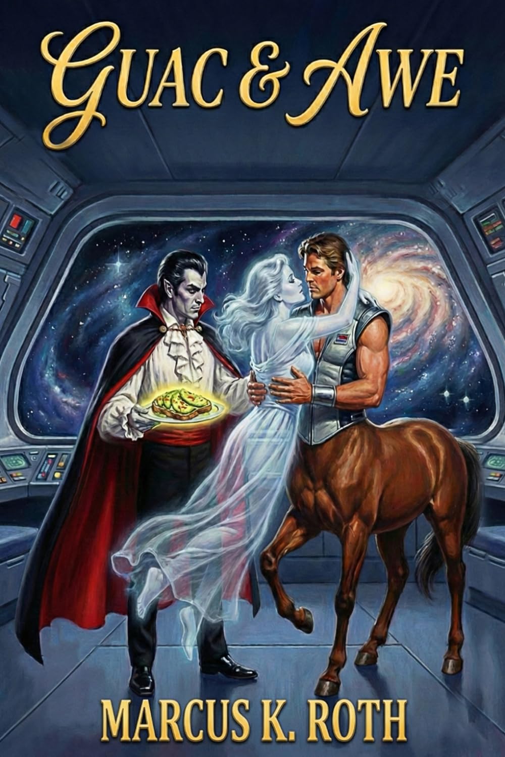 Guac & Awe: A Cozy Sci-Fi Romance (With Extra Guac)