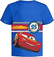 Vista 3 de Disney Cars - Lightning McQueen Boys Graphic T-Shirt (3 Pack)