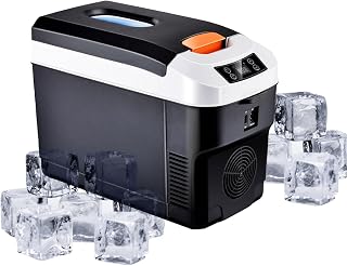 10L 220-240 V Nevera Camping Refrigerador De Automóvil Profesional De 10 Litros, Nevera Congelador Para Coche, Compresor Portátil De Refrigerador-congelador De Automóvil De 12 V