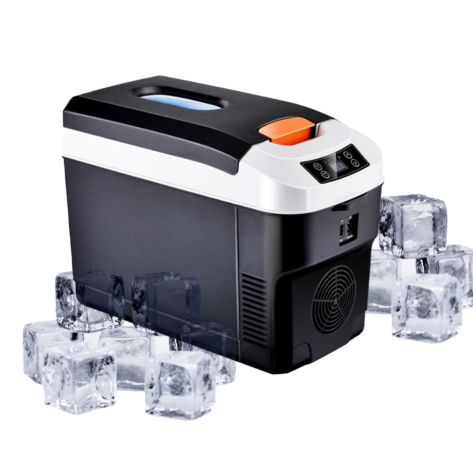 10L Nevera Camping, Refrigerador De Automóvil Profesional De 10 Litros, Nevera Congelador Para Coche, Compresor Portátil De Refrigerador-congelador De Automóvil De 12 V, Neveras Congelador De Viaje, R