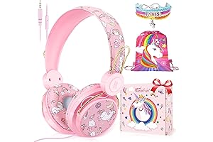 QearFun Unicorn Headphones: The Enchanting Audio Escape for Young Imaginations