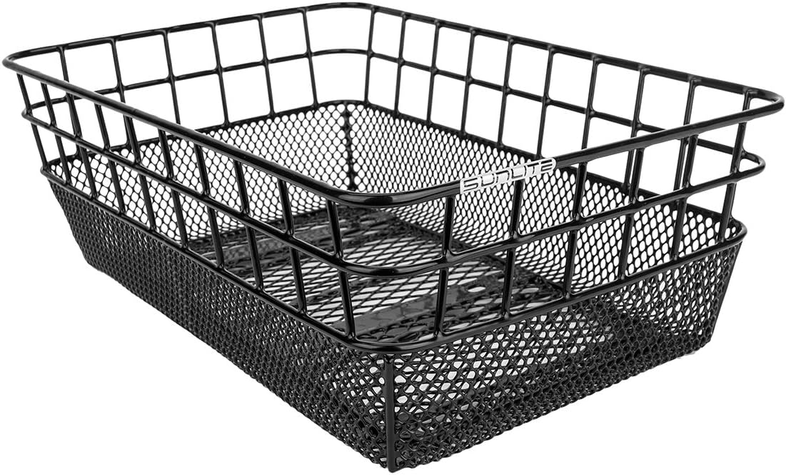 Sunlite Rack Top Wire/Mesh Basket, 10.25 x 15 x 5, Black