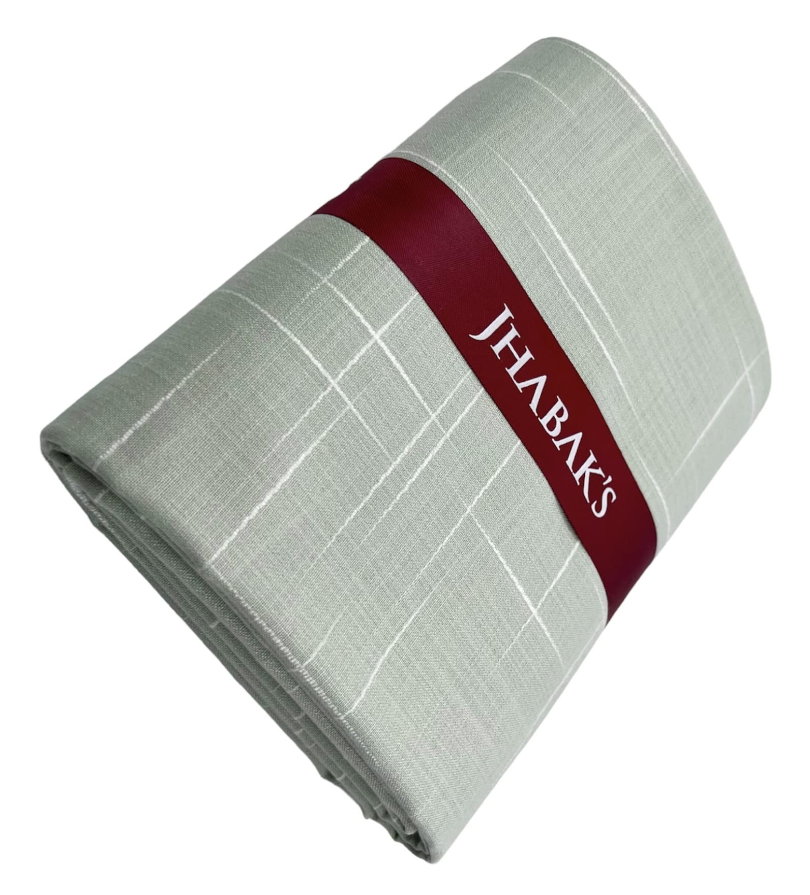 jhabak's Unstitched Cotton Linen Blend Self Design Shirt & Kurta Fabric - 2.25 Meter Shirt and 3 Meter Kurta Cloth Material-picture-39