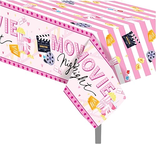 Miniatura 482 de CC HOME 1 pieza de mantel de plástico para fiesta de los 90 de 54 x 87 pulgadas de largo, mantel vintage retro de los 90 de hip hop, tema de 1990