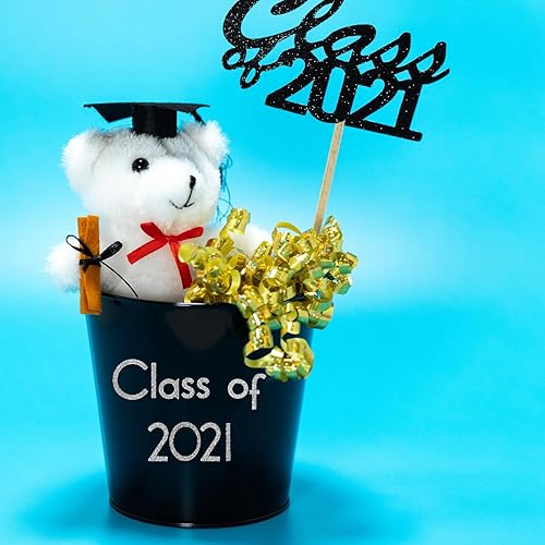 Miniatura 7 de 790 piezas de 10 hojas de calcomanías de letras autoadhesivas con purpurina para decoración de aulas, decoración de gorras de graduación,