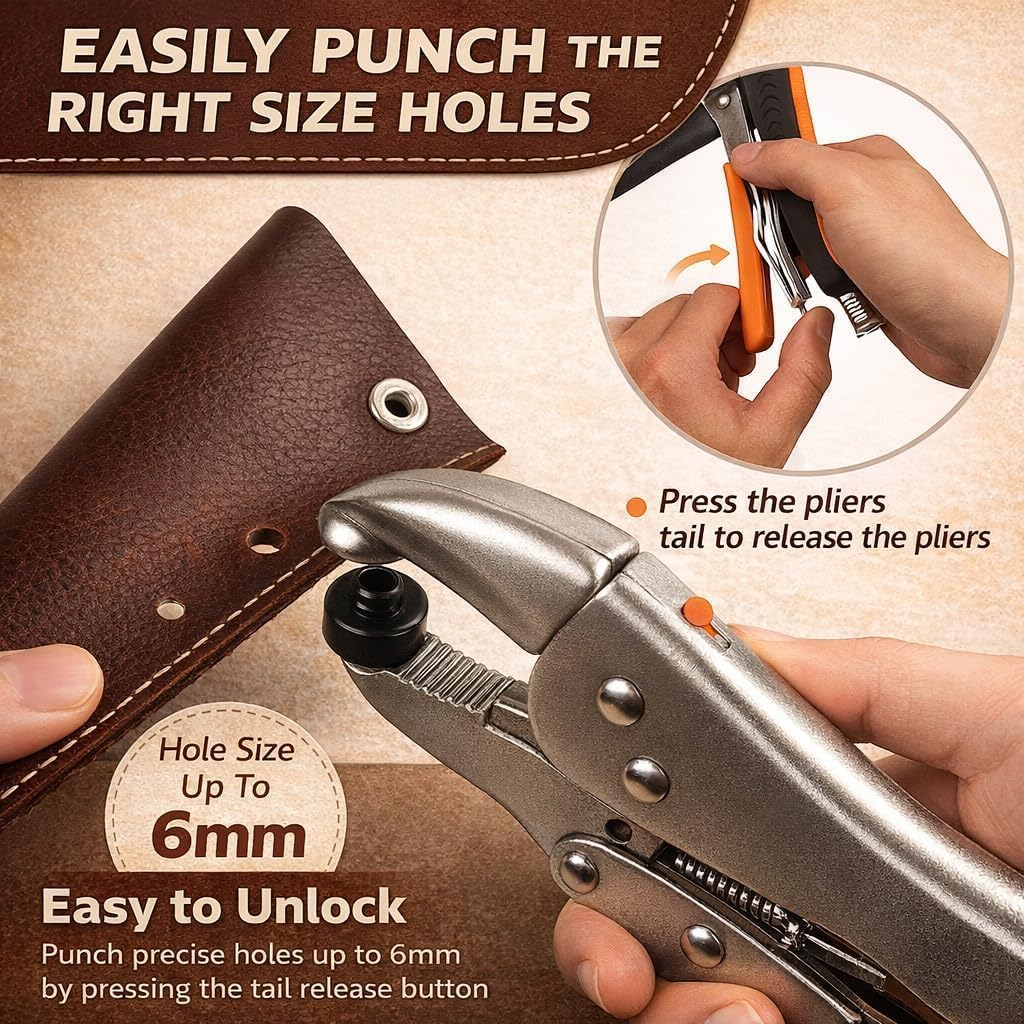 Heavy Duty Snap Fastener Kit – 210PCS Marine Grade Stainless Steel Snap Tool Set for Canvas, Boat Covers, Awnings, Fabric, Tents – Rustproof, Easy Installation, All-in-One Fastener Repair Kit-Blue