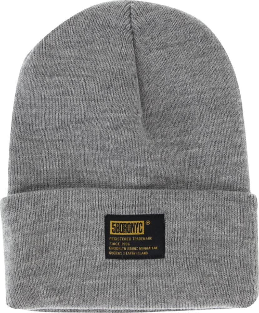 Five Boro 5boro Tactical Beanie Grey Skate Beanies