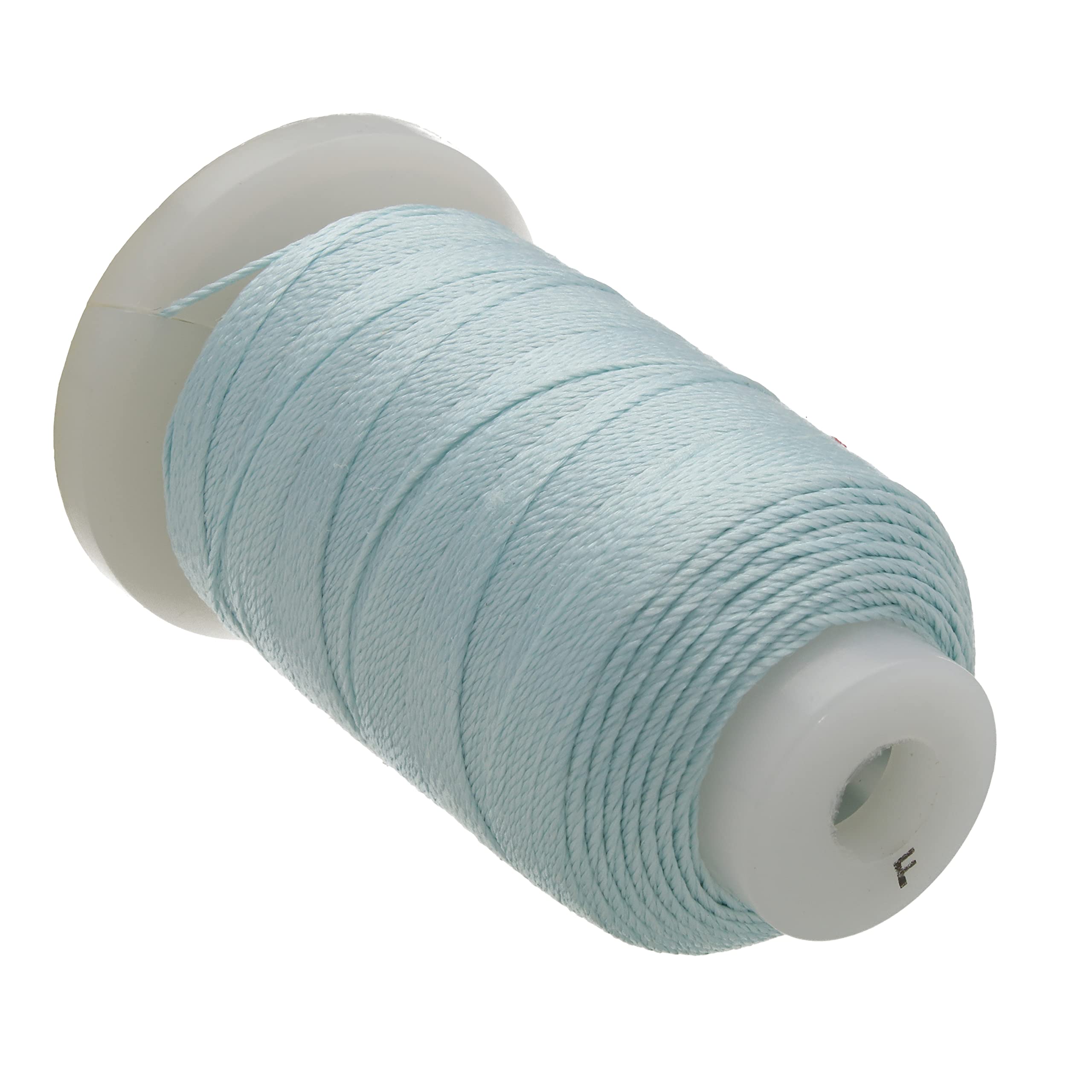 The Beadsmith Turquoise Pure Silk Cord – Size F (0.348 Mm/0.0137”), 140 Yards (420 Ft), 1/2-Ounce Spool