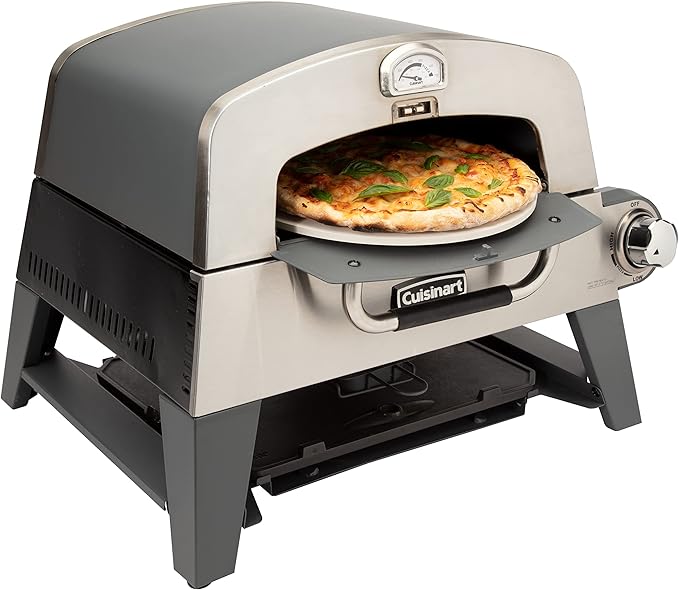 Cuisinart 3 in 1 Pizza Oven Plus, Stainless Steel Amazon.ca Home