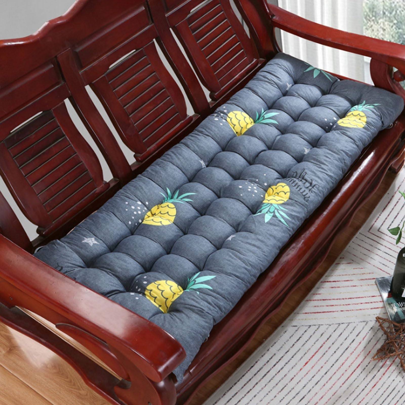 Coussin de banc épais pour éliminer l'inconfort des chaises de jardin rigides