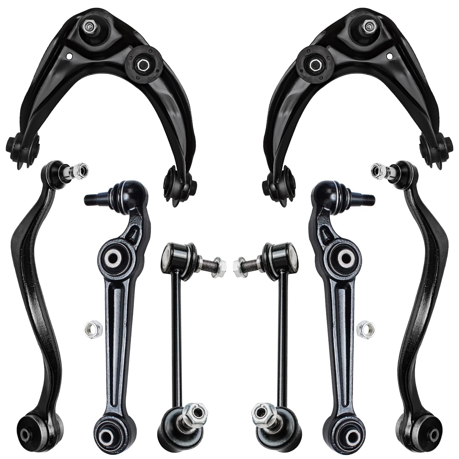 Detroit Axle - Front End Kit for Mazda 6 Lincoln Zephyr Milan, 2 Upper