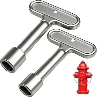 2 Pcs P1300-PART-13-KEY Water Spigot Key for Z-1321 Hydrant Faucet Series | 3/8" & 5/16" Sillcock Key, Water Shut off Tool for Wall Hydrant Faucets Valves and Outdoor Hose Valve, 2 Pack Water Key