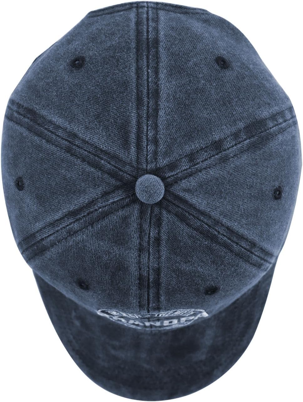 Grandpa The Man The Myth The Legend Hat for Men, Funny Adjustable Cotton Embroidered Grandfather Baseball Cap - Image 4